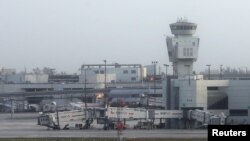 Vista del Aeropuerto Internacional de Miami.