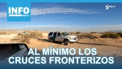 Info Martí | Al mínimo los cruces fronterizos